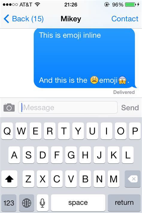 objective  ios sharing images  text  messages  emoji