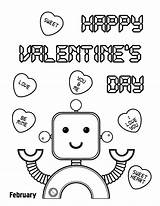 Valentines Coloring Pages Boy Color Printable Getcolorings sketch template