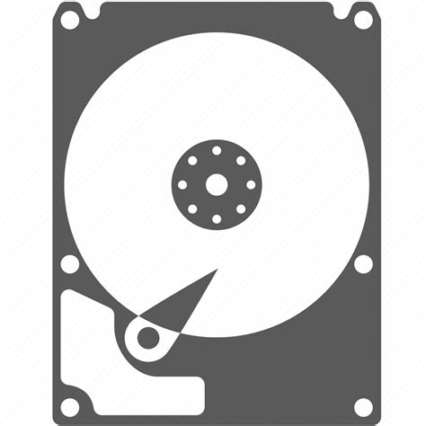 computer drive electronic hard disk hardware hdd icon