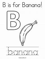 Banana Coloring Pages Worksheets Food Preschool Word Twistynoodle Printable Alphabet Noodle Twisty Activities Letters Practice Writing Built California Usa Healthy sketch template