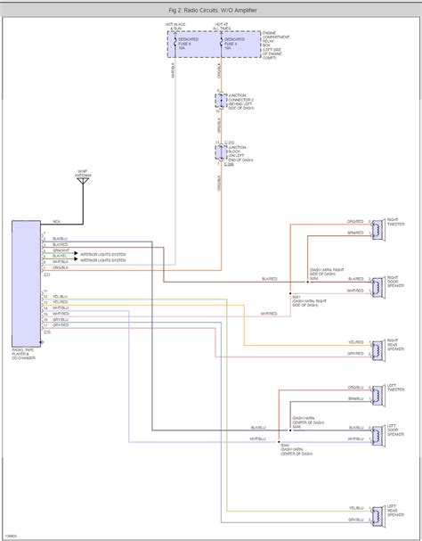 chrysler  radio wire diagram