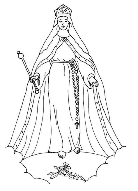 coloring pages  mother mary coloring home