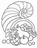 Coloring Pages Thanksgiving sketch template