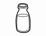Bottle Milk Coloring Colorear Coloringcrew sketch template