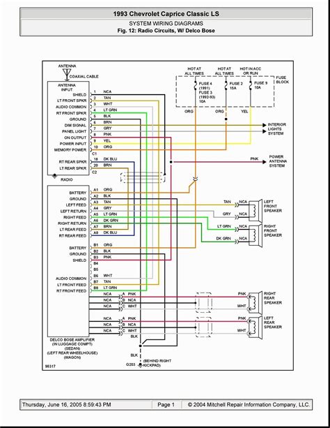 ford ranger radio wiring diagram