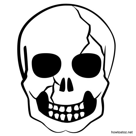 skeleton mask clipart