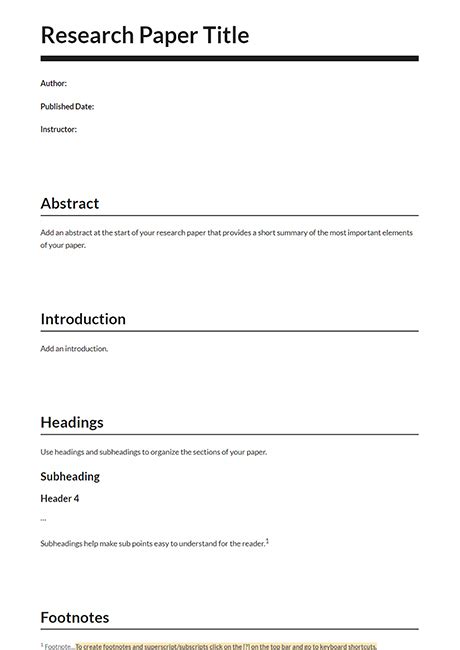 research paper template bitai