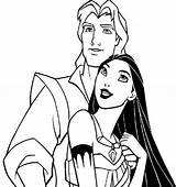 Pocahontas Coloriage Pages Rolfe Ancenscp sketch template