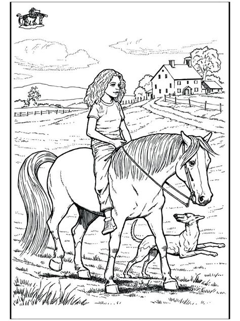 girl riding horse coloring pages  getcoloringscom  printable