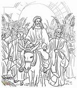 Coloring Mark Pages Jesus Bible Kids Jerusalem Printable Easter sketch template