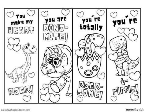 printable valentine bookmarks  kids