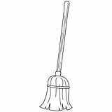Broom Mop Vippng sketch template