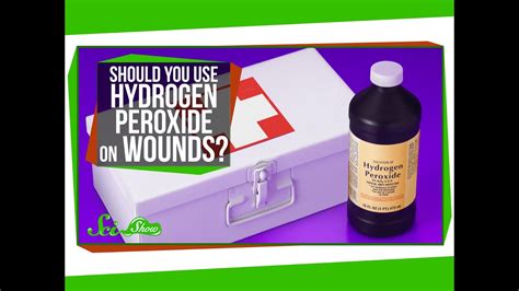 hydrogen peroxide  clean wounds