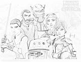 Wars Rebels Star Coloring Pages Season Farewell Printable Printables Getcolorings Print Color sketch template