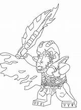 Lego Coloring Chima Pages Legends Color Clipart Party Mais Getdrawings Getcolorings Clipground Omalovánky από αποθηκεύτηκε Pinu Zdroj Cz Cragger sketch template