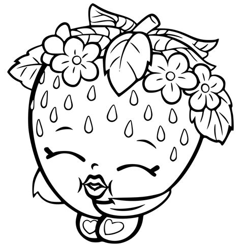 strawberry coloring pages  coloring pages  kids