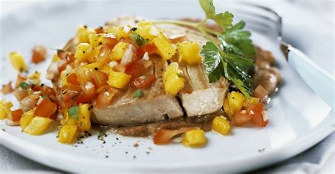 Tuna Steak With Mango Salsa Recipe Eat Smarter Usa