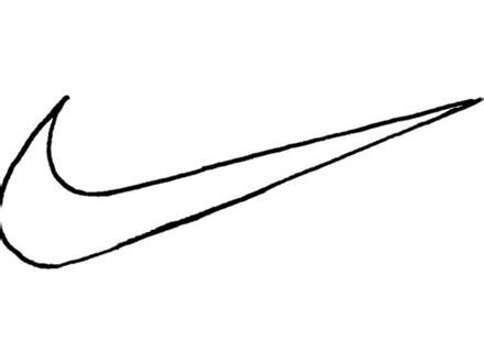nike logo outline   cliparts  images  clipground