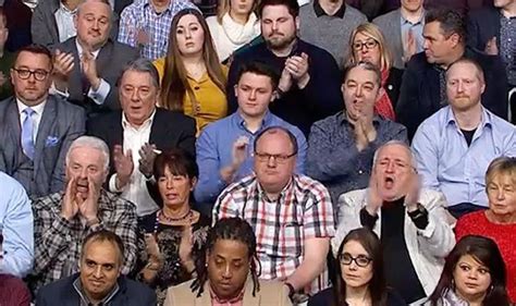 brexit news bbc question time audience erupt  cheers   deal brexit uk news express
