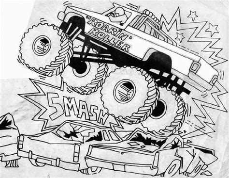 monster truck coloring pages  boys  coloring pages