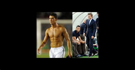 Pictures Of Shirtless Cristiano Ronaldo And David Beckham In La