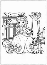 Sofia Coloring Pages First Print Kids Printable Disney Clover Color Mia Dinokids Sophie Princess Junior Mermaid Birthday Ecoloringpage Girls Characters sketch template