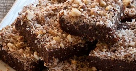 nepečené lieskovcovo čokoládové raw brownies raw recepty nápady na jedlo vegánske recepty