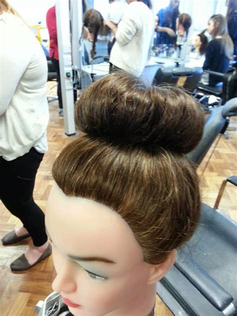 georgina hair blog  plaiting  buns  dolls heads