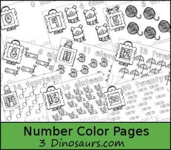 number coloring pages prek math numbers preschool math numbers