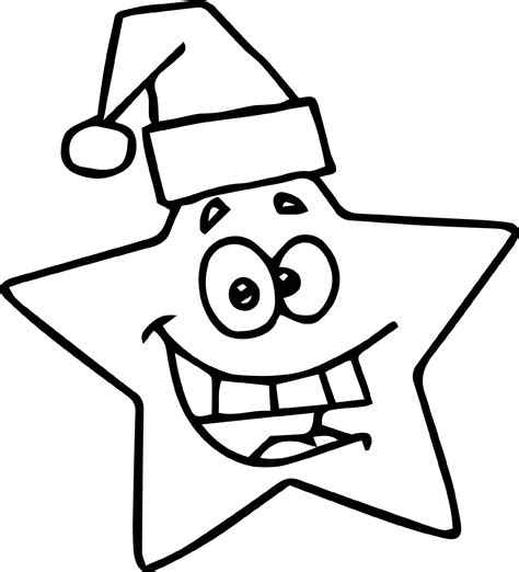christmas star coloring page sketch coloring page