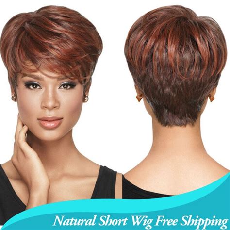 1pc African American Short Hairstyles Wigs For Black Women