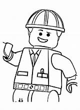 Lego Coloring Emmet Movie Adventure Big Pages Kids Children Printable Color Print Books Justcolor sketch template