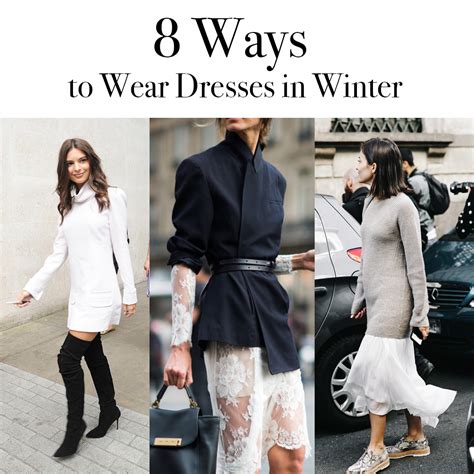 ways  wear dresses  winter beige renegade