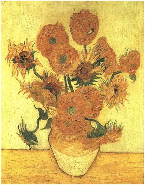 art history news  sunflowers vincent van gogh