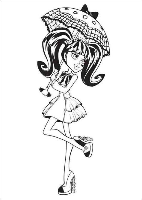 pin  april ordoyne  monster high coloring pages  girls