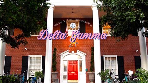 the house delta gamma at university of southern california