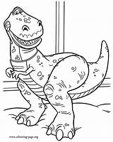 Coloring Toy Story Pages Rex Colouring Printable Print Characters Kids Colour Sheets Online Dinosaur Colorare Da Disney Color Woody Tyrannosaurus sketch template