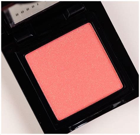bobbi brown coral shimmer blush review photos swatches