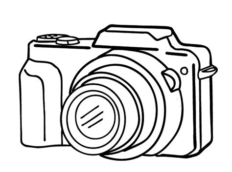 camera simple drawing  getdrawings