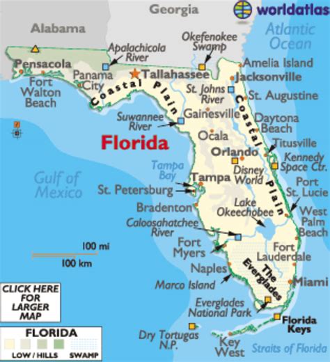 gallery  florida state map