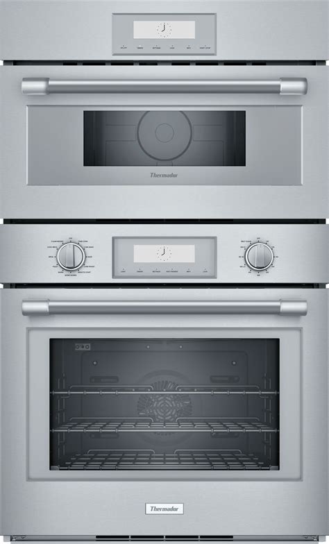 thermador pomw   double combination smart electric wall oven   cu ft total