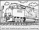 Train Coloring Pages Freight Csx Template sketch template