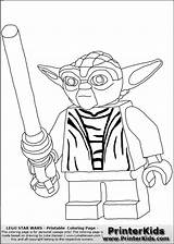 Coloring Lego Wars Star Yoda Pages Print Kids Printable Clone Origami Color Battle Drawing Party Getdrawings Getcolorings Master Barbie Ready sketch template