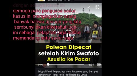Viral Polwan Cantik Brigpol Dewi Berfoto Bugil Youtube