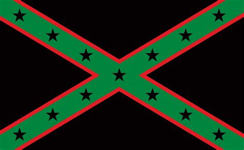 Alternative Confederate Rebel Flag [african American] 3 01