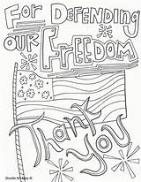 Coloring Memorial Pages Veterans Thank Military Service Freedom Activities Printable Sheets Doodle Happy Dollar Preschoolers Bill Alley Cards Honor Patriotic sketch template
