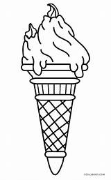 Malvorlagen Eistüte Eiscreme Druckbare Crayola Cool2bkids Eis 2bkids Ausdrucken sketch template