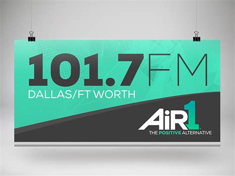 air1 radio network rebrand on behance