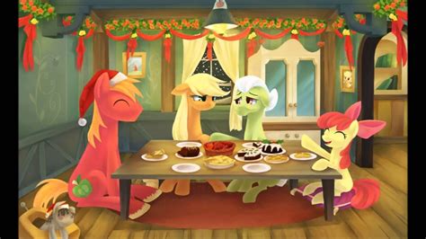 pony friendship  magic merry christmas  happy  year