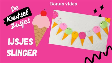 ijsjes slinger bonus video youtube
